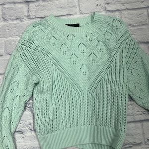 Forever 21 Mint Sweater